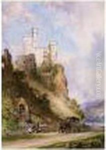 Rheinstein, Germany by William Callow