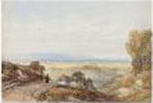 Blagdon Hill, Somerset by William Callow