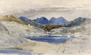 Quinag And Lochinver, Sutherland by William Callow
