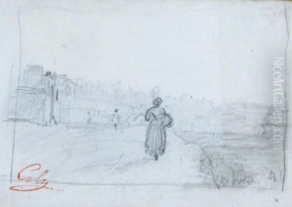 Paysanne Sur Le Chemin - view 1