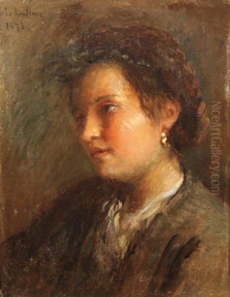 Tete De Jeune Paysanne - view 1