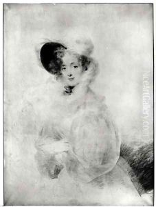 Charlotte Louise Eleonore Adelaide d Osmond Countess de Boigne 1781-1866 by Jean-Baptiste Isabey