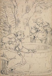 Le Christ Et La Samaritaine Au Puits