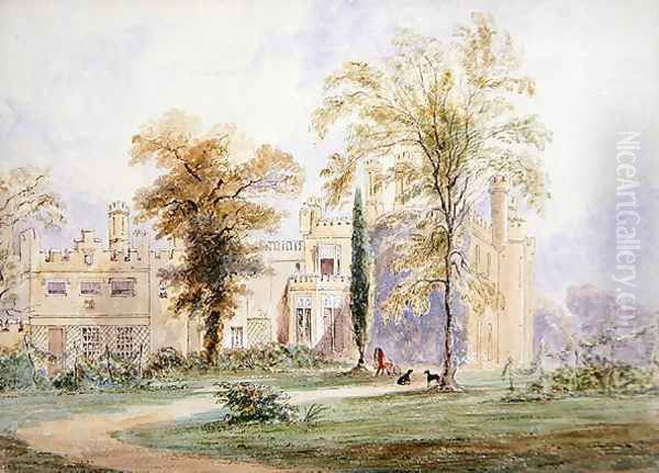 An unidentified Gothic Mansion - view 1