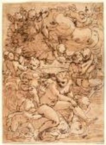 Il
Trionfo Di Galatea by Luca Cambiaso