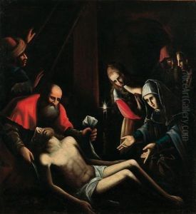 Deposizione Di Cristo by Luca Cambiaso