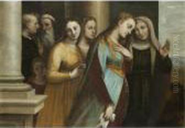 Mary Magdalene Renouncing The Vanities Of The World - view 1