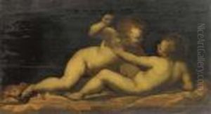 Amorini Che Lottano Amorini Che Lottano