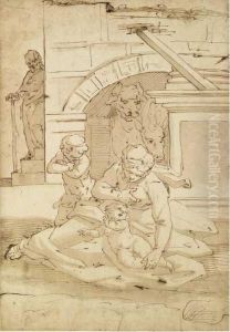 Sacra Famiglia Con San Giovannino