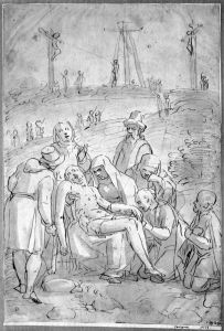 Pieta by Luca Cambiaso