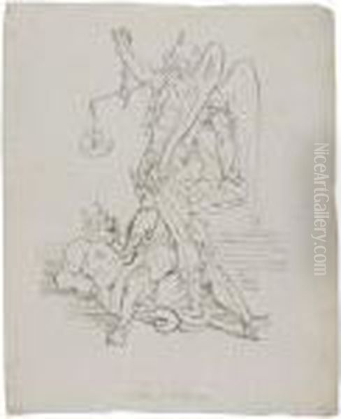 St. Michael Triumphant Over Satan - view 1