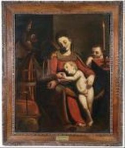 Sacra Famiglia Con S Anna E S Giovannino Sacra Famiglia Con S Anna E S Giovannino