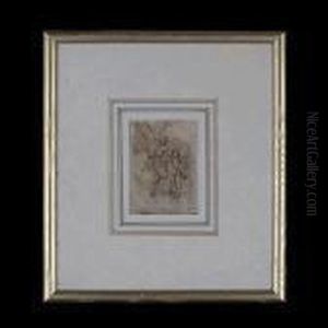 Venus & Cupid. by Luca Cambiaso