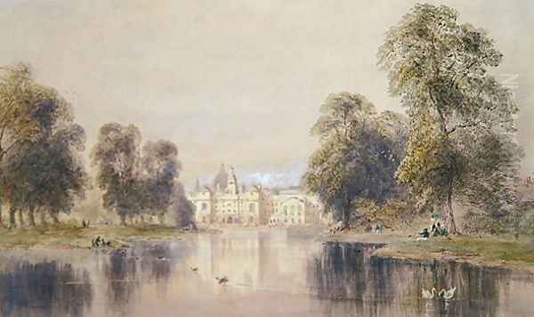 The Horse Guards from the Bridge St Jamess Park - view 1
