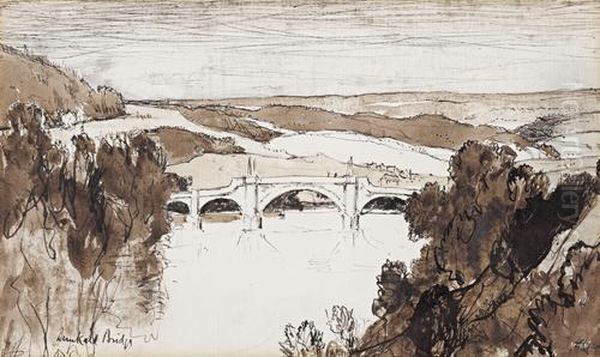 Dunkeld Bridge - view 1