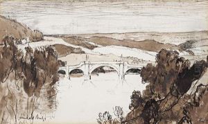 Dunkeld Bridge by David Young Cameron