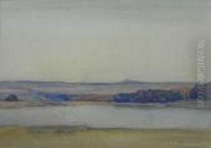 On The River Tay by David Young Cameron