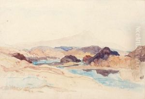 Extensive Highland Landscape by David Young Cameron
