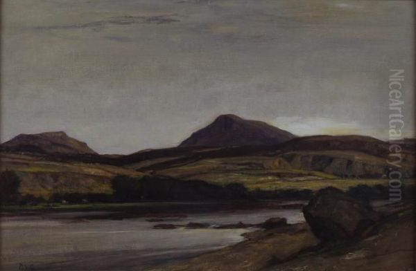 River Landscape, Perthshire - view 1