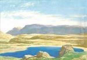 Mountainouslake Scene Mountainouslake Scene