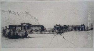 Edinburgh View by David Young Cameron
