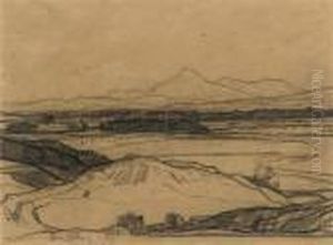Ben Ledi And Menteith by David Young Cameron