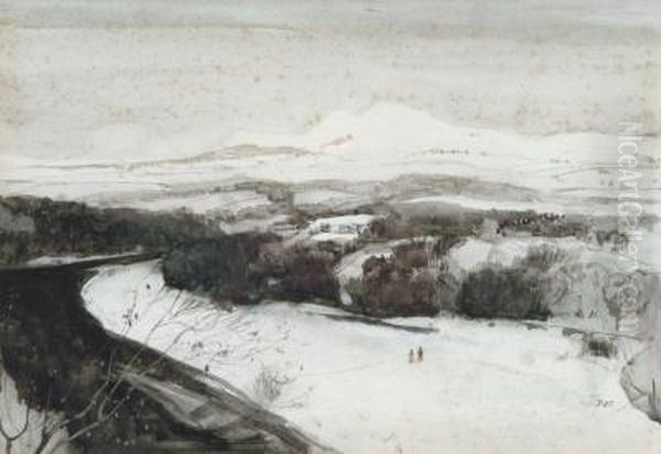 The Eilden Hills And River Tweed From Scotts View - view 1