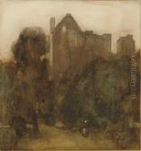 Craigmiller Castle by David Young Cameron