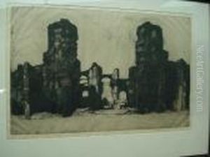 Baths Of Caracalla by David Young Cameron