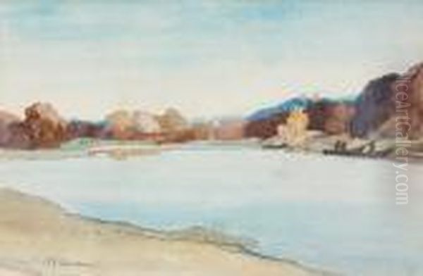 Autumn River Scene - view 1
