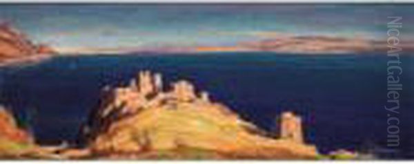 Castle Urquhart, Loch Ness - view 1