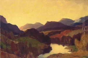 Afterglow, Glen Lyon by David Young Cameron
