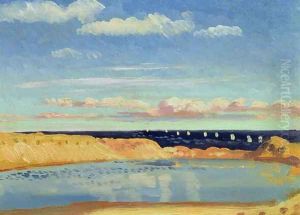 The Rock Pool by James Dickson Innes
