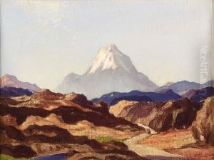 A Snow-capped Peak by David Young Cameron