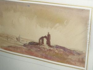 Egyptian Ruins by David Young Cameron