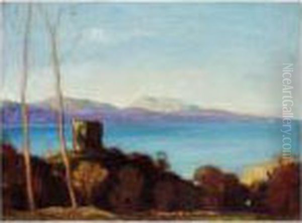 The Hills Of Mull From Dunollie Castle - view 1