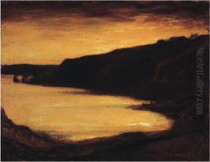 Evening, Forfar Coast by David Young Cameron