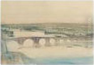 Berwick Bridge by David Young Cameron