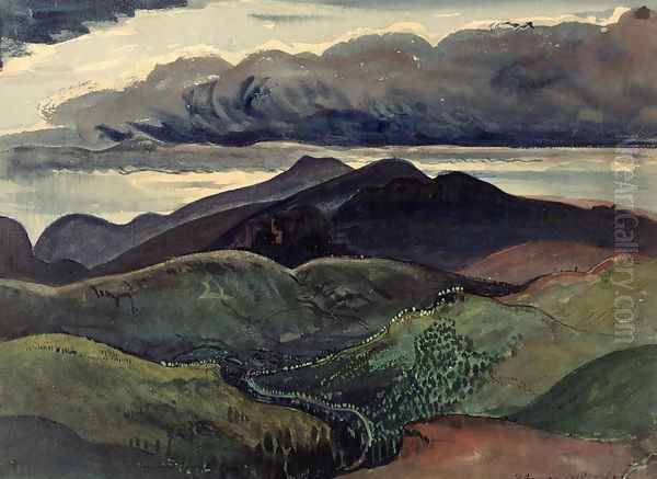 The Dark Mountains Brecon Beacons - view 1