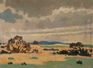 French landscape by James Dickson Innes