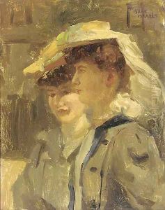 Deux Parisiennes by Isaac Lazarus Israels
