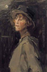 Lady in grey by Isaac Lazarus Israels
