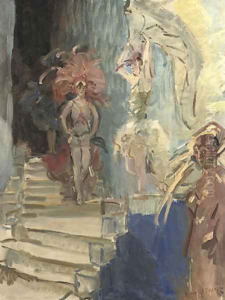 Revue girls at Scala, The Hague - view 1
