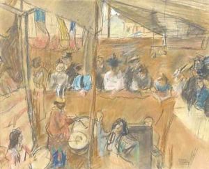 Cabaret in a tent