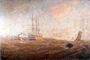 The Home Port Falmouth by William Ayerst Ingram