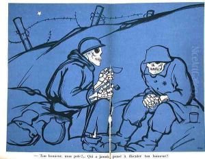 Caricature of the Stavitsky Affair by Paul Iribe