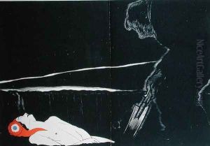 The Gravedigger by Paul Iribe