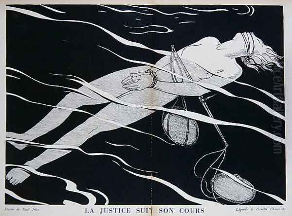 Caricature of the Justice system - view 1