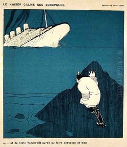 Le Kaiser calme ses scrupules et du reste Vanderbilt aurait pu faire beaucoup de bien by Paul Iribe