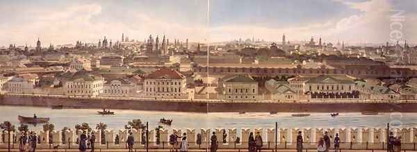 View of Zamoskvoreche from the Kremlin - view 1
